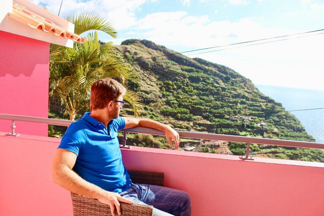 Appartement Pink House à Ponta do Sol  Extérieur photo
